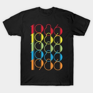 VINTAGE T-SHIRT Birthday 1986 T-Shirt